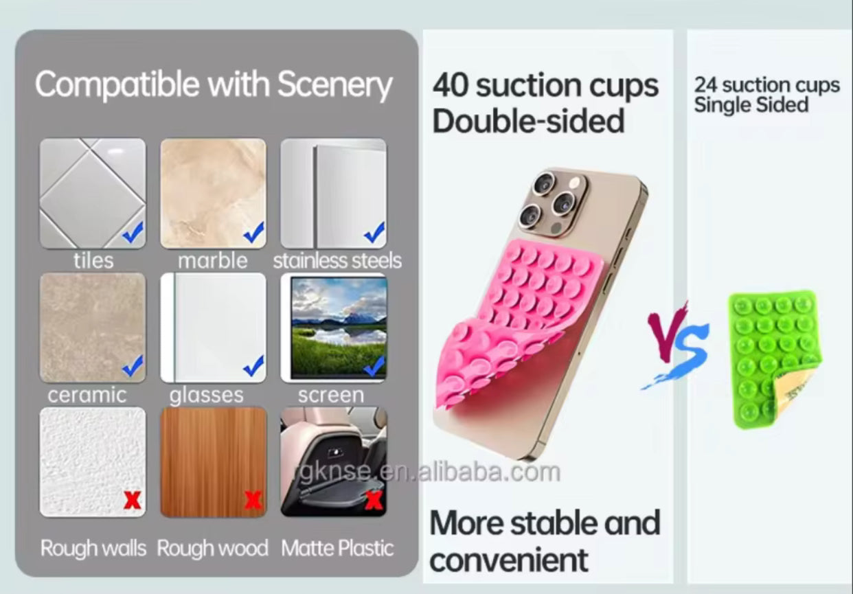 double-sided silicone